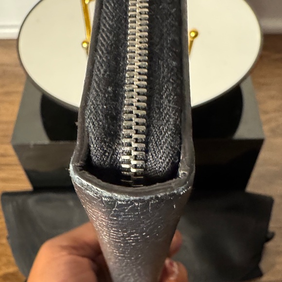 Celine Midnight Black Zip Wallet - Picture 4 of 12